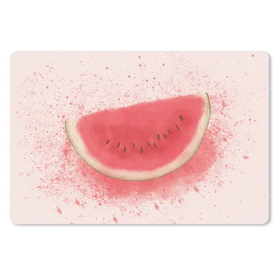 Produktbild von MuchoWow® Mauspad Mousepad Wassermelone - Obst - Pastell - Sommer 27x18 cm - Mousepads - Maus Mat - Pad - Mausunterlage - Büroartikel - Desk Matten