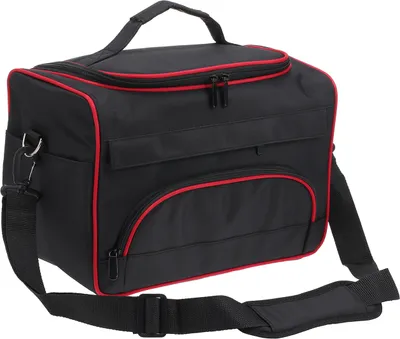 Produktbild von Haarscherenbeutel Salon Friseurhandtasche Friseurkamm Werkzeugtasche Make-up Aufbewahrungstasche Reise Haarstyling Tragetasche mit Schultergurt