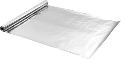 Obrázek produktu pro Dvojitá reflexní izolační role, neperforovaná tkaná textilie s radiační bariérou, 0,15 mm, 38,1 m x 1,22 m, oboustranná hliníková fólie odrážející teplo, tepelně izolační role pro střešní okna