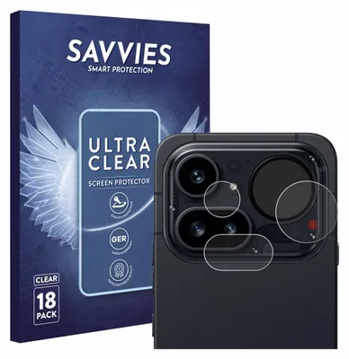 Produktbild von 18x Für Nothing Phone (4a) Pro (NUR Kameraschutz) Schutzfolie Savvies Displayschutz Display Schutz Folie Klar Transparent