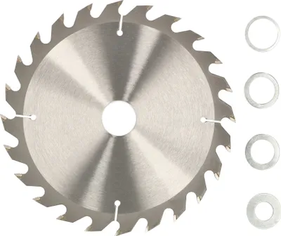Obrázek produktu pro KOTARBAU® Karbidový pilový kotouč na řezání dřeva 24 zubů Ø 230 mm + redukční kroužky