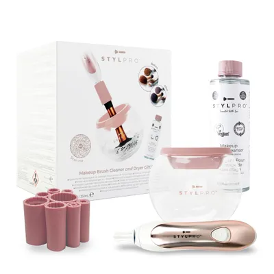 Produktbild von STYLPRO Make-up Pinselreiniger Geschenkset mit veganem Reiniger 250ml