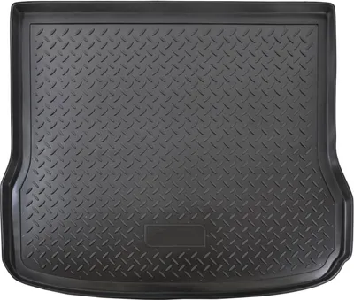Image de Tapis De Coffre en Caoutchouc TPE Pour Audi Q5 8R 2008-2017, Bord Haut, Noir, Antidérapant, Toutes Saisons