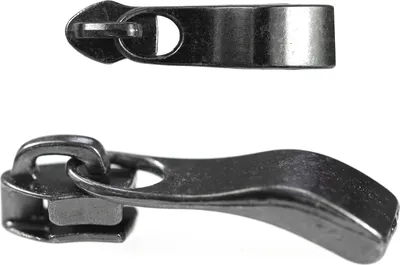 Zipper für Spiralreißverschluss anthrazit