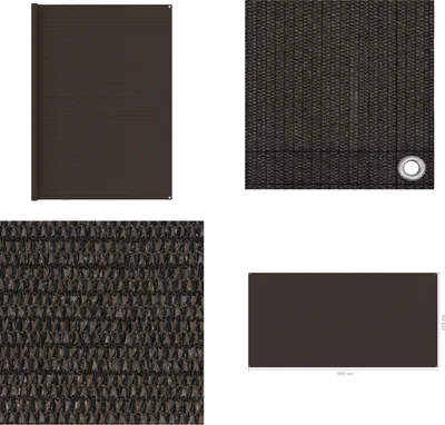 Obrázok produktu pre vidaXL Koberec do stanu 250x500 cm Brown - Koberec do stanu - Koberce do stanu - Koberce do stanu