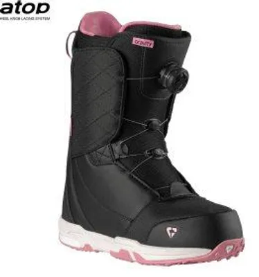 Produktbild von Gravity Aura Atop Snowboardboots, schwarz/rosa, Größe 24/25 (EU 43)