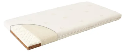 Produktbild von Träumeland Kinderbettmatratze Naturglück 60 x 120 x 9 cm Babymatratze Natur