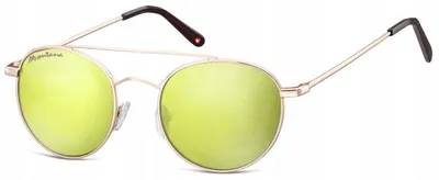 Produktbild von Montana LENONKI Runde Sonnenbrille mit Spiegelgläsern