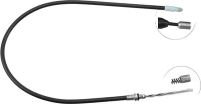 Produktbild von A.B.S. Handbremsseil Seilzug Feststellbremse für SMART ROADSTER (452) K13915