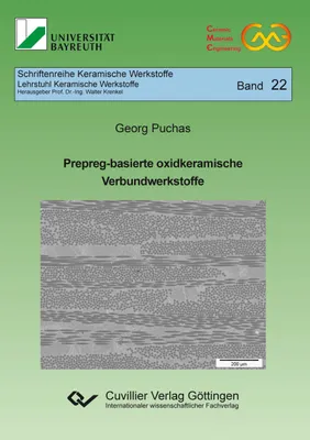 Produktbild von Prepreg-basierte oxidkeramische Verbundwerkstoffe