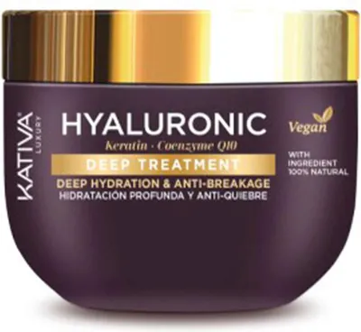 Produktbild von HYALURONIC Keratin & Coenzym Q10 Tiefenbehandlung 300 ml