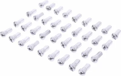 Produktbild von JMP Silber Aluminium Hinterradnippel-Kit 36