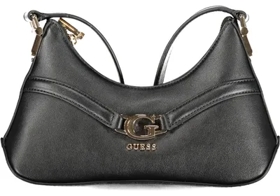 Produktbild von Stylische schwarze Umhängetasche für Damen mit Kontrastdetails