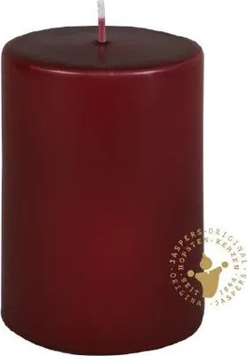 Produktbild von Flachkopf-Stumpen dunkel-bordeaux 150 x 70 mm, 16 Stück