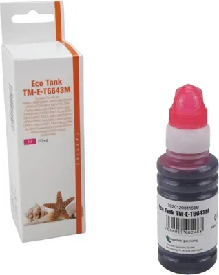 Produktbild von magenta Tinte/Tintenpatrone 4.2-C13T664340 kompatibel mit Epson C13T664340 [ 664 ]  Seiten: 7.500