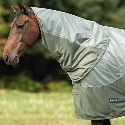 Image de Protège-cou BUSSE Rainfly avec fermeture velcro Light Olive L (155/165)