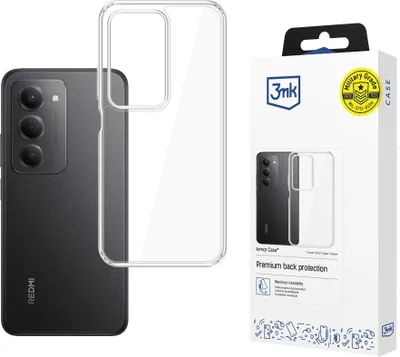 Produktbild von Handyhülle für Xiaomi Redmi 15 5G / 4G, 3mk Armor Case, Transparent