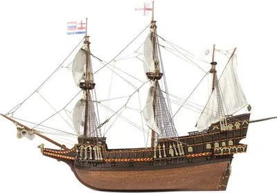 Produktbild von Golden Hind 1:85 Schiffsbausatz