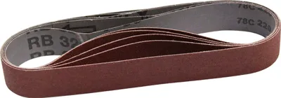 Produktbild von Makita Schleifband, 5 Stk., 30x533 mm, Körnung 80, Art.Nr. P-00103