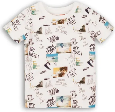 Produktbild von Minoti Jungen T-Shirt Surf weiß 152/158