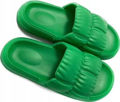 Produktbild von Badeslipper - Badesandalen - Damen - Leichte Schaumstoff- Badeschuhe - Für den Strand - Für das Schwimmbad - Grün - 36-37