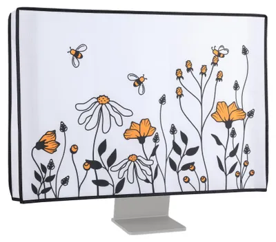 Produktbild von kwmobile 27-28" Monitor Hülle - PC Bildschirm Schutzhülle für 27-28" Monitor - Computer Cover Case