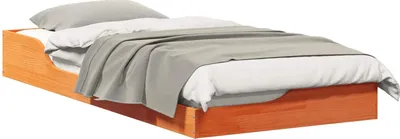Obrázek produktu pro vidaXL Rám postele vosk hnědý 100 x 200 cm z masivního borovicového dřeva