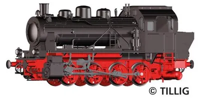 Produktbild von Tillig Dampflokomotive Nr. 4  Hersfel Kreisbahn, Ep. III 72025