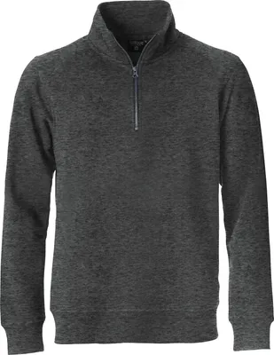 Produktbild von Langarmshirt Classic Halb-Reißverschluss Uni