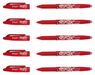 Produktbild von Frixion Ball 0.7 rot 5-er Set