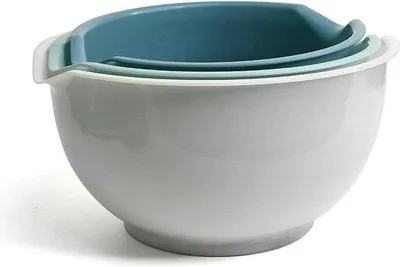 Immagine prodotto di Set da tre pezzi in plastica antiscivolo per la cucina.
