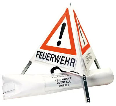 Obrázok produktu pre Dönges Klett-Faltsignal, 900 mm, retroreflektujúci, bez suchého zipsu