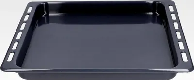 Produktbild von Kompatibel/Ersatz für Bruynzeel Backblech Fettpfanne Auffangblech Bratenblech emailliert hoch 445x375x39mm Whirlpool Indesit Backofen