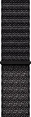Produktbild von Apple MFFN4ZM/A, Band, Smartwatch, Dunkles Grau, Apple, Apple Watch 44/45/46/49mm, Nylon, Recyceltes Polyester, Elasthan