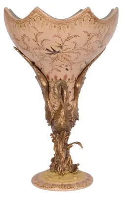 Image de Casa Padrino Vase en porcelaine Diamètre 36 x H. 54,1 cm - Édition de luxe