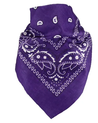 Produktbild von Bandana 100% Baumwolle 54x54 cm – Halstuch, Kopftuch, hitze- und schweißresistent