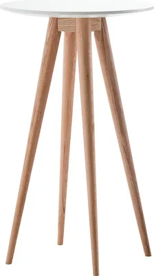 Produktbild von home24 Bartisch - Eiche Teilmassiv
