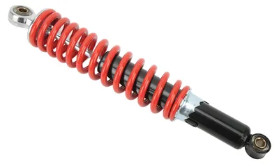 Image de Amortisseur avant de 350 mm à ressort réglable pour motos tout-terrain, pit bikes, quads et karts de 70 à 150 cm³