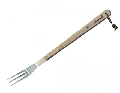 Immagine prodotto di Forchetta da barbecue / posate da barbecue acciaio inox / legno 46 cm