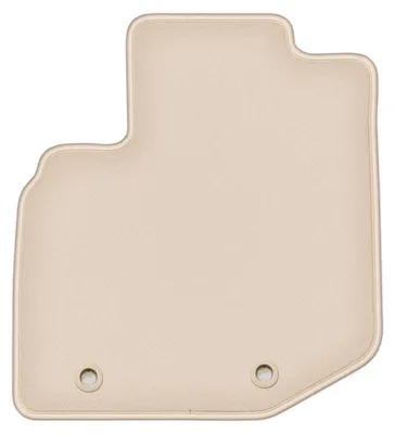 Image de Tapis conducteur moquette PREMIUM beige compatible avec Honda Jazz III (2008-2011, hatchback) – avec fixations – sur‑mesure