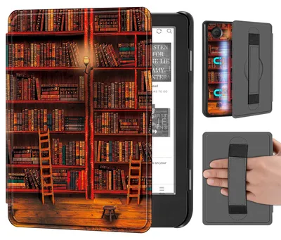 Produktbild von Fintie Hülle für Tolino Shine 5/Color (2024)/Shine 4(2022) – Z- die Bibliothek