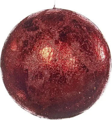 Produktbild von Goodwill Weihnachtskugel Rot D 11 cm H 11 cm Vorteilsangebot pro 2 Stück