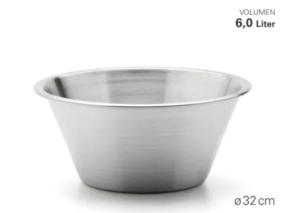 Produktbild von Karl Weis Küchenschüssel Gastro+ Ø 32 cm, Edelstahl
