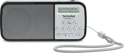 Produktbild von TechniSat TECHNIRADIO RDR | portables DAB+/UKW Radio mit Akku, 1 W, USB | weiß