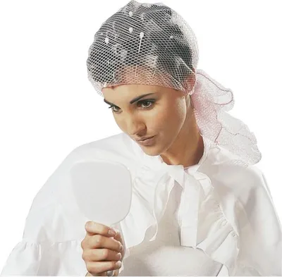 Produktbild von Sibel Wasserwellen Haarnetz weiß