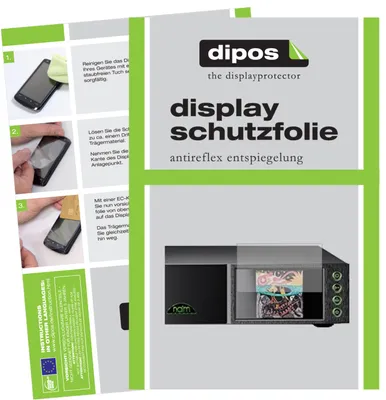 Produktbild von 2x Schutzfolie für Naim NDX 2 matt Displayschutzfolie Folie Display Schutz dipos