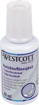 Produktbild von WESTCOTT Korrekturflüssigkeit 20,0 ml