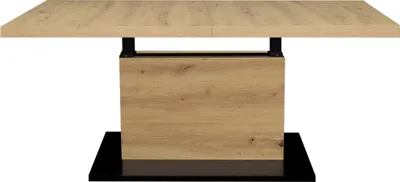 Produktbild von Couchtisch Höhenverstellbar Else 3 120x56x70 Holzwerkstoff Asteiche