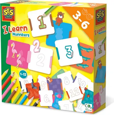 Produktbild von SES Ich lerne das Zhlen im Englisch-Set 14639