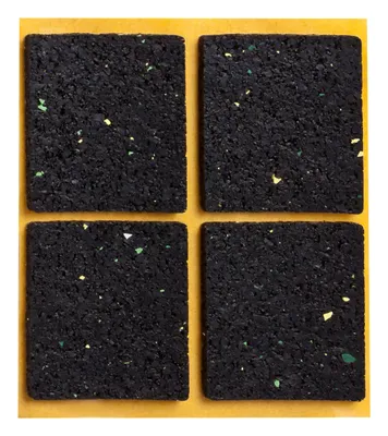 Produktbild von haggiy Antirutsch-Pad (Rutschhemmer für Möbel, Sofas, Tische) selbstklebend, quadratisch, 48 x 48 mm (4 Stk.)